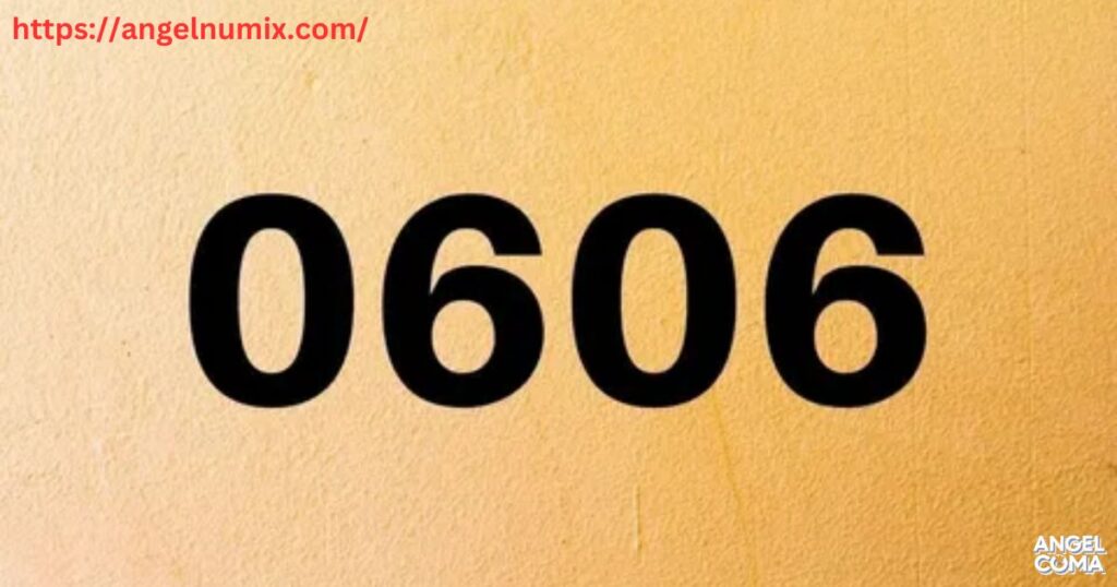 Where Do You See 0606 Angel Number?